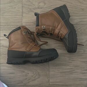 Polo by Ralph Lauren Kids Brown and Black Boots